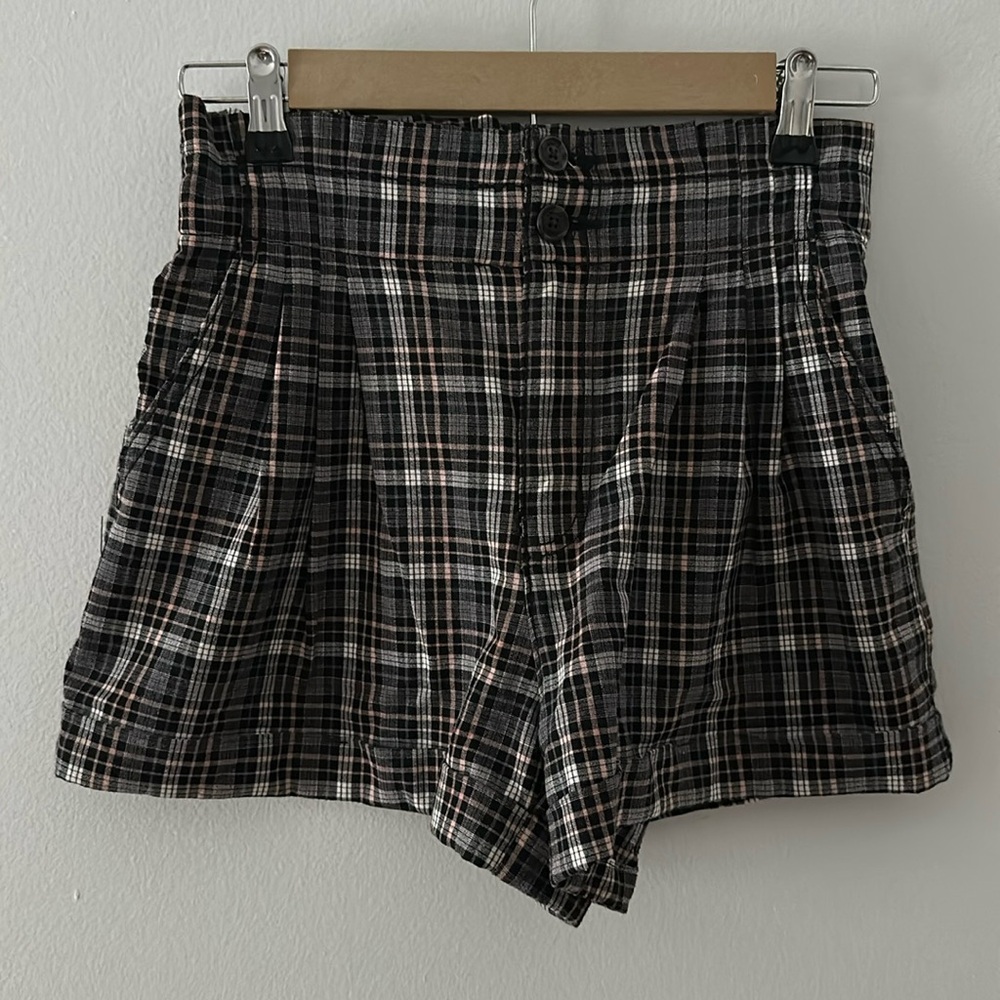 American Eagle Plaid Shorts